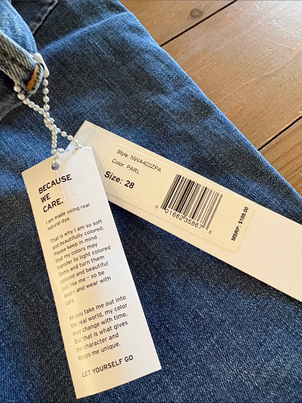 Hudson Jeans Women's Skinny Blue Washed Denim - Picture 6 of 8